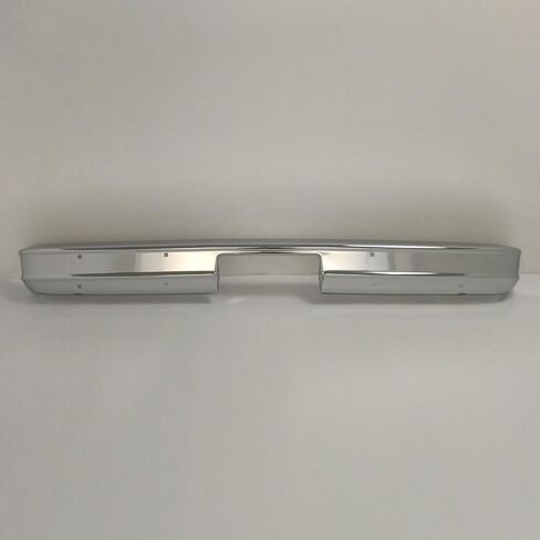 KUAFU Rear Bumper Face Bar Compatible with 1973-1980 Chevy Chevrolet GMC K5 K10 K20 C10 C20 C30 K15/K1500 K25/K2500 C25/C2500 C35/C3500 Suburban Pickup Jimmy Blazer Fleetside Steel Chrome Silvery in Saudi Arabia