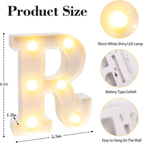 JUSTOTRY 6Pcs Mr & Mrs LED Light Up Letters, Shiny Freestanding Mr and Mrs Sign Lights for Marriage Anniversary Celebration Engagement Banquet Wedding Table Decoration (Warm White) in Kuwait