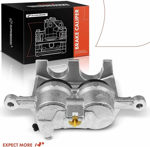 A-Premium Disc Brake Caliper Assembly Without Bracket Compatible with Nissan Models - D21 1987-1994, NP300 2010-2013, Pathfinder 1989-1995, Pickup 1995-2008 - Front Left Driver Side in Saudi Arabia