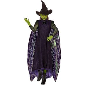 زي Spirit Halloween Wicked Kids Elphaba الفاخر، مرخص رسميًا in Kuwait