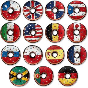 Unicorn Dog Turtle Shoe Charms, Autism Doughnut Mom Croc Charms Pack for Shoe Decoration in Kuwait