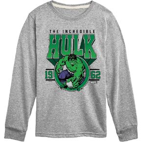 Marvel Hulk - Collegiate - Toddler and Youth Long Sleeve Graphic T-Shirt in Saudi Arabia