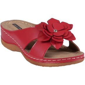 G.C. Shoes Women's Comfortable Joy Flower Flat Sandals in Kuwait