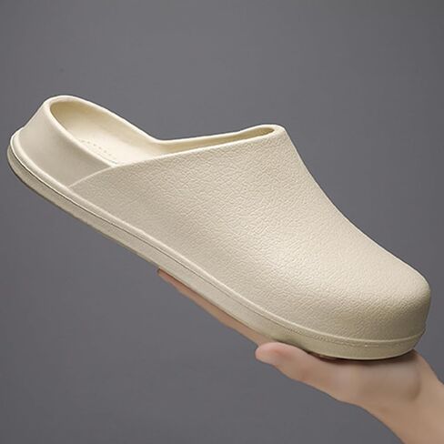 Unisex EVA clog slippers, comfortable, durable, non-slip, oil-resistant, waterproof, professional chef and nurse work shoes, casual style, two-wear minimalist kitchen shoes in Kuwait