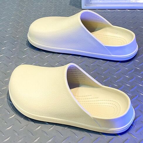Unisex EVA clog slippers, comfortable, durable, non-slip, oil-resistant, waterproof, professional chef and nurse work shoes, casual style, two-wear minimalist kitchen shoes in Kuwait