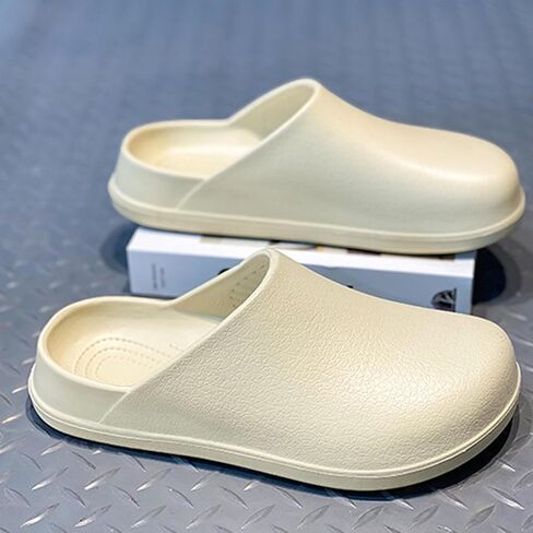 Unisex EVA clog slippers, comfortable, durable, non-slip, oil-resistant, waterproof, professional chef and nurse work shoes, casual style, two-wear minimalist kitchen shoes in Kuwait