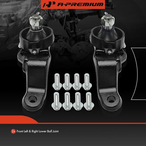 A-Premium 2 × وصلة كروية سفلية أمامية، متوافقة مع Toyota Tundra 2004-2006، Sequoia 2004-2007 in Saudi Arabia