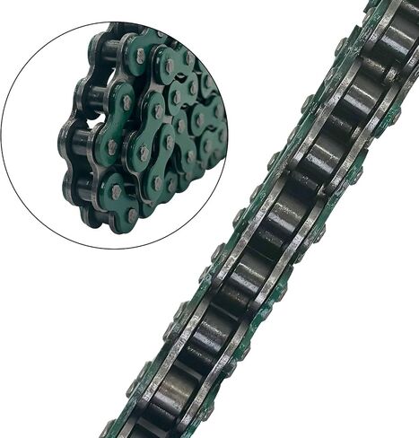 420 Motorcycle Chain and Chain Breaker,420 Standard Roller Chain 140 Links Heavy Duty Drive Chain for 50cc 70cc 90cc 110cc 125cc Dirt Pit Bike ATV Quad Go Kart Scooter Mini Bike (Colored) in Saudi Arabia
