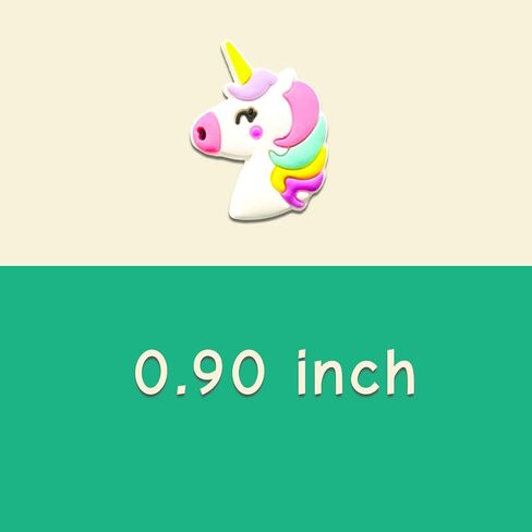 Unicorn Dog Turtle Shoe Charms, Autism Doughnut Mom Croc Charms Pack for Shoe Decoration in Saudi Arabia