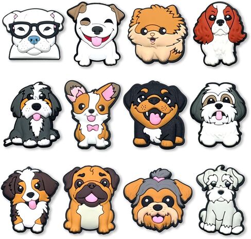 Unicorn Dog Turtle Shoe Charms, Autism Doughnut Mom Croc Charms Pack for Shoe Decoration in Saudi Arabia