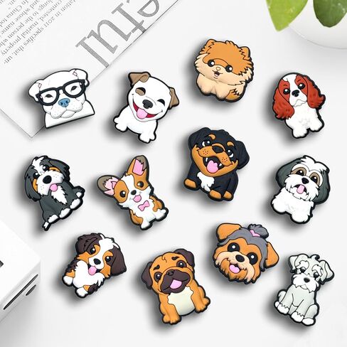 Unicorn Dog Turtle Shoe Charms, Autism Doughnut Mom Croc Charms Pack for Shoe Decoration in Saudi Arabia