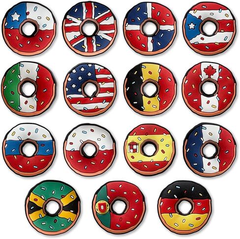 Unicorn Dog Turtle Shoe Charms, Autism Doughnut Mom Croc Charms Pack for Shoe Decoration in Kuwait