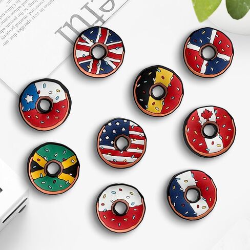 Unicorn Dog Turtle Shoe Charms, Autism Doughnut Mom Croc Charms Pack for Shoe Decoration in Kuwait