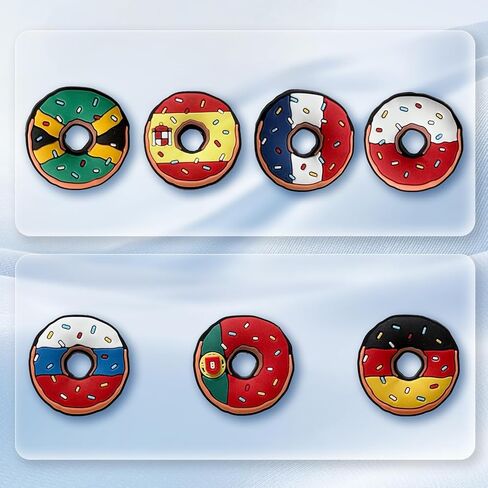 Unicorn Dog Turtle Shoe Charms, Autism Doughnut Mom Croc Charms Pack for Shoe Decoration in Kuwait