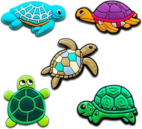 Unicorn Dog Turtle Shoe Charms, Autism Doughnut Mom Croc Charms Pack for Shoe Decoration in Saudi Arabia