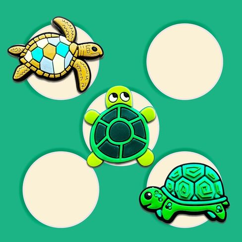 Unicorn Dog Turtle Shoe Charms, Autism Doughnut Mom Croc Charms Pack for Shoe Decoration in Saudi Arabia