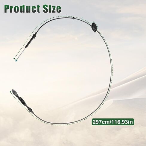 15037353 Automatic Transmission Shift Cable Fit for Chevy C1500 C2500 C3500, Tahoe, Suburban, GMC Yukon 1995-2000, Replace 15022999 905-605 Gear Shifter Control Cable in Saudi Arabia