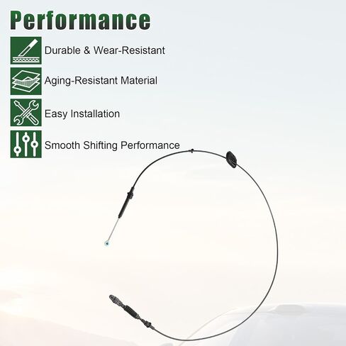 15037353 Automatic Transmission Shift Cable Fit for Chevy C1500 C2500 C3500, Tahoe, Suburban, GMC Yukon 1995-2000, Replace 15022999 905-605 Gear Shifter Control Cable in Saudi Arabia