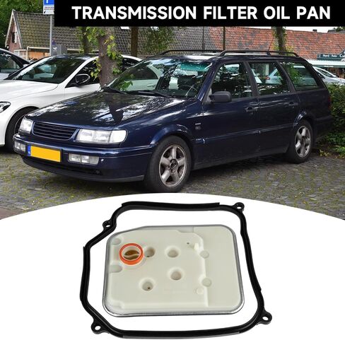 01M 01N Transmission Filter Oil Pan Gasket Kit - Compatible for Volkswagen Beetle 1.8L L4 - Gas 1999-2005 [GL, GLS, GLX, Turbo S, Sport] - Replace Part 01M325429, A000-277-26-95, 99-91-4256 in Saudi Arabia