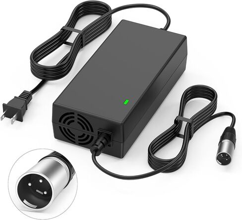 42V 2A Scooter Charger for 36V Li-ion Battery Charger for Razor/Jetson/Voyage, gotrax Charger, ninebot Charger for 36V 10S Lithium Battery in Kuwait