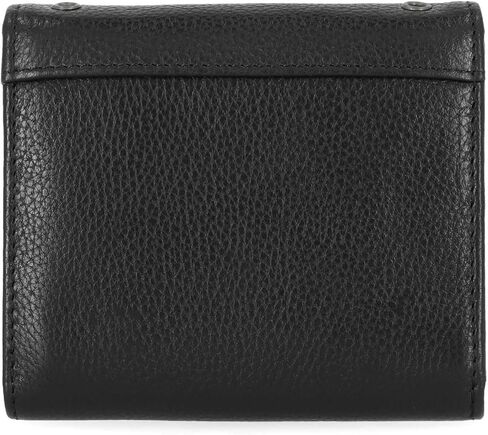 Harley-Davidson Women's Eyelet Bar & Shield Logo Leather Indexer Wallet, Black in Saudi Arabia