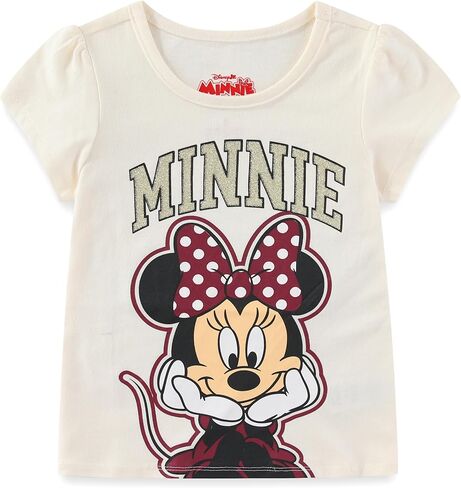 Disney Minnie Mouse Girls Short Sleeve T-Shirt for Big Kids in Saudi Arabia