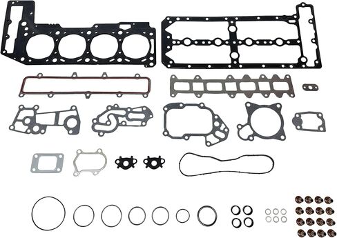 DNJ HGS1176 مجموعة حشية رأس الأسطوانة لـ 2014-2018 Ram ProMaster 1500، 2500، 3500 3.0L L4 16V DOHC 2998cc in Saudi Arabia