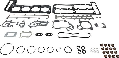 DNJ HGS1176 مجموعة حشية رأس الأسطوانة لـ 2014-2018 Ram ProMaster 1500، 2500، 3500 3.0L L4 16V DOHC 2998cc in Saudi Arabia