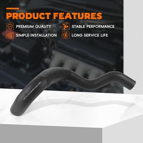For Jeep Grand Cherokee 4.0 1999-2004 Radiator Coolant Water Hose Upper and Lower, Replace 52079406AB, 52079401AB in Saudi Arabia