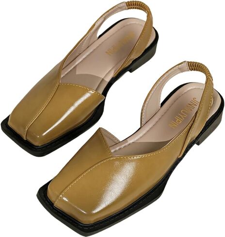 Women's Fashion Square Toe Pumps - Chunky Heel All-Season Comfort Shoes, Stylish Everyday Wear for Work & Social Events in Saudi Arabia