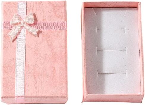 Ring Box Ring Boxes Jewelry Box Jewelry Packaging Boxes Earrings Necklace Carrying Cases Dainty(Blue) in Saudi Arabia