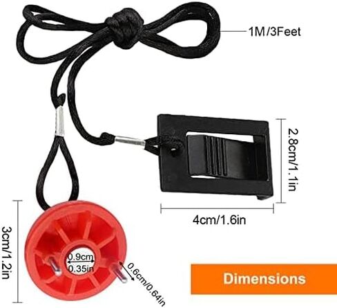 GCQ Treadmill Magnet Safety Key for NordicTrack T Series Treadmill ProForm Pro 2000 Smart Treadmill Golds Gym Trainer 420 Treadmill WESLO Cadence G 5.9i Treadmill in Kuwait