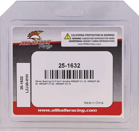 All Balls Racing 25-1632 Wheel Bearing and Seal Kit Compatible with/Replacement for Yamaha in Saudi Arabia