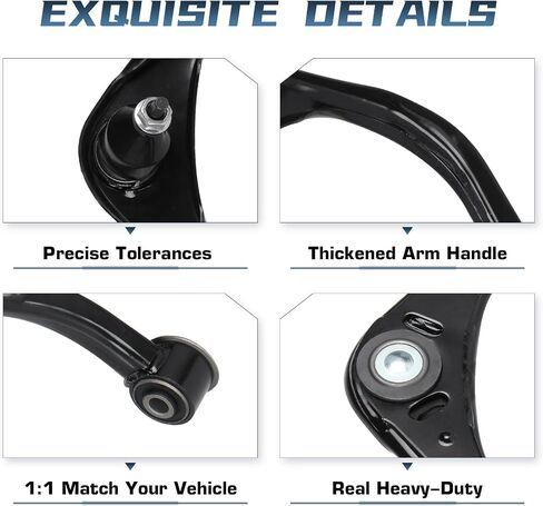 Front Upper Control Arm with Ball Joints for Dodge Ram 1500 2009, for Ram 1500 2011-2017, Classic 2019 Passenger Driver Left Right Side Supension Kit K620634 K621897 in Saudi Arabia
