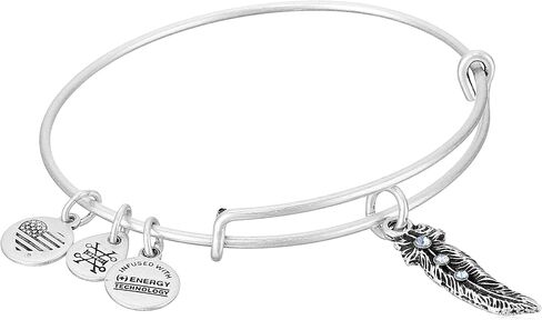 Alex and Ani Womens Path of Symbols - Feather II Bangle in Saudi Arabia