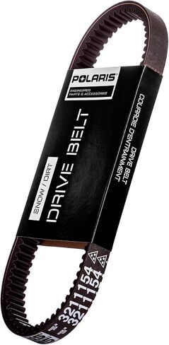 Polaris Snowmobile Performance Drive Belt, for Specific Models of Polaris Snowmobiles, Runs at Optimal RPMs, No Clutch Recalibration, Replace Every 1,000 Miles, Black, Runs Cooler - Part 3211154 in Saudi Arabia