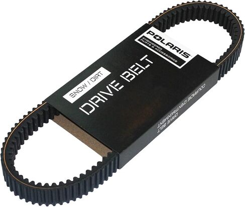Polaris Snowmobile Performance Drive Belt, for Specific Models of Polaris Snowmobiles, Runs at Optimal RPMs, No Clutch Recalibration, Replace Every 1,000 Miles, Black, Runs Cooler - Part 3211154 in Saudi Arabia