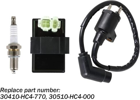 labwork Ignition Coil Spark Plug CDI Box Replacement for Honda FourTrax 300 TRX300 2x4 4x4 1990-1993 30410-HC4-770 30510-HC4-000 in Saudi Arabia