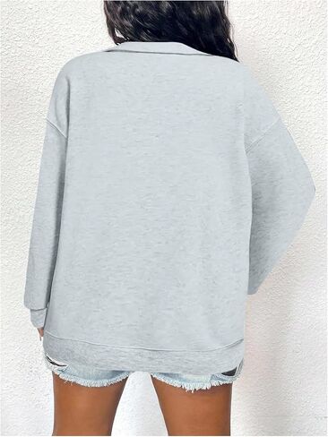 MakeMeChic Women's Half Zip Sweatshirt Western Graphic Long Sleeve Cowgirl Pullover Tops in Saudi Arabia