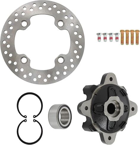 WFLNHB Front Wheel Hub Bearing Kit Replacement for 5137127 5137659 5137539 3514699 3514627 Replacement for Polaris RZR900 RZR800 RZR570 ACE570 ACE900 in Saudi Arabia