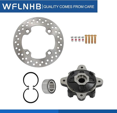 WFLNHB Front Wheel Hub Bearing Kit Replacement for 5137127 5137659 5137539 3514699 3514627 Replacement for Polaris RZR900 RZR800 RZR570 ACE570 ACE900 in Saudi Arabia