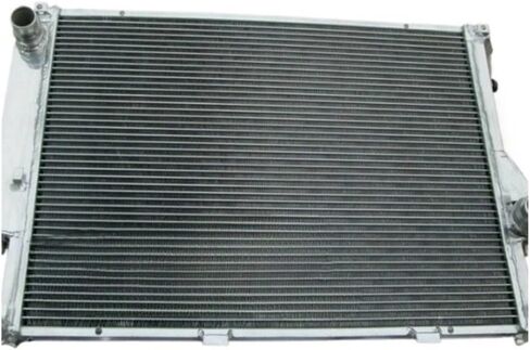 2Row Radiator Aluminum Radiator Racing, Compatible for BMW 5 E34 M5 530i 535i 7 E32 730i 730iL 735i 735iL MT in Saudi Arabia