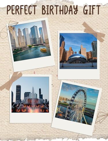 InnoBeta City Skyline Gifts, Gifts on Birthday and Christmas, One Size Crew Socks - Chicago in Saudi Arabia