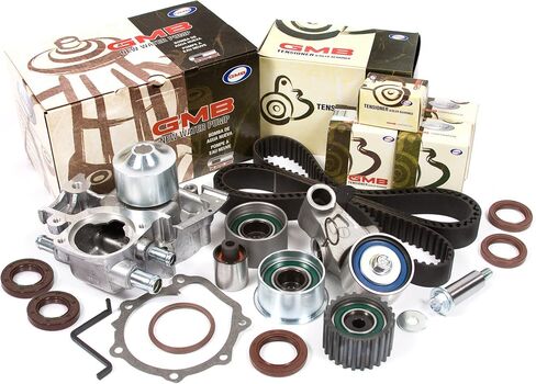 Evergreen TBK328BWP Compatible With 04-09 Subaru Impreza Legacy Outback Forester Baja Saab 9-2X Turbo 2.5 DOHC EJ25 Timing Belt Kit GMB Water Pump in Saudi Arabia