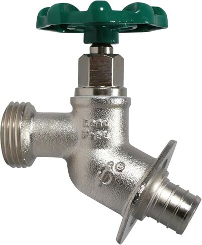 1 Piece XFITTING 3/4" Pex X 3/4 GHT Sillcocks, GHT (Garden Hose Threaded), For Use with Water or Oil, Crimp Fittings - Brass, Pex B in Saudi Arabia