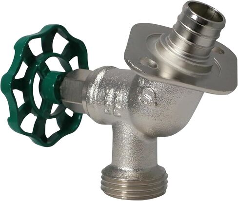 1 Piece XFITTING 3/4" Pex X 3/4 GHT Sillcocks, GHT (Garden Hose Threaded), For Use with Water or Oil, Crimp Fittings - Brass, Pex B in Saudi Arabia