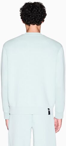 أرماني إكستشينج للرجال في منتصف الصدر بشعار Crewneck in Saudi Arabia