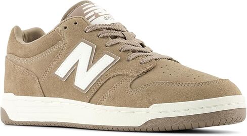 New Balance Men's 480 Sneaker, Mushroom/Sea Salt, 12 in Saudi Arabia