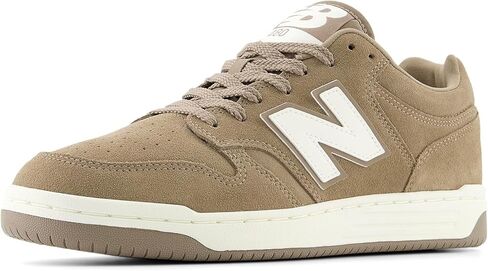 New Balance Men's 480 Sneaker, Mushroom/Sea Salt, 12 in Saudi Arabia
