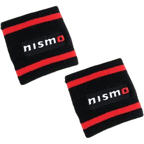 جوارب غطاء خزان زيت سائل الفرامل JDM العالمية للدراجات النارية والدراجات الرياضية والدراجات، متوافقة مع Honda Mitsubishi Project MU Mugen JDM غطاء خزان الفرامل قطعتين (BREB-RD) in Kuwait